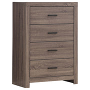 Brantford 5-piece Eastern King Bedroom Set Barrel Oak - 207041KE-S5