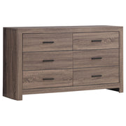 Brantford 5-piece Eastern King Bedroom Set Barrel Oak - 207041KE-S5