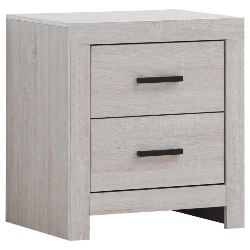 Brantford 5-piece Eastern King Bedroom Set Coastal White - 207050KE-S5