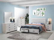 Brantford 6-drawer Dresser Coastal White - 207053
