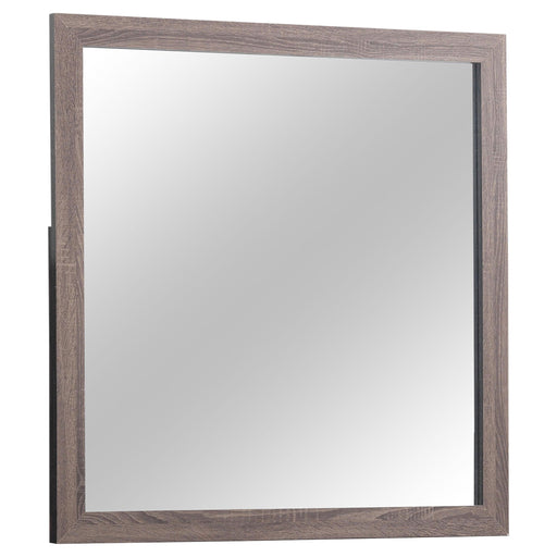 Brantford Dresser Mirror Barrel Oak - 207044