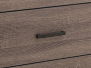 Brantford Wood Queen Storage Panel Bed Barrel Oak - 207040Q