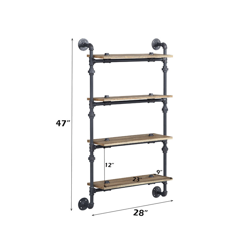 Brantley Wall Rack W/4 Shelves - AC00737
