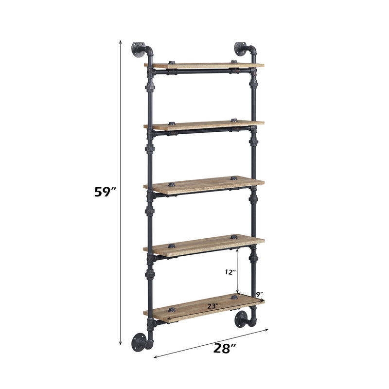 Brantley Wall Rack W/5 Shelves - AC00738