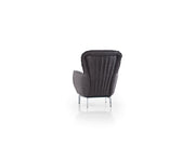 Bravo 3-pieces (Sofa & Loveseat & Chair) Livingroom Set Black in Black - 101-BRA-ZENA-321