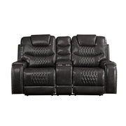 Braylon Motion Loveseat W/Console - 55411