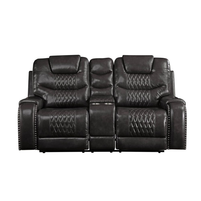 Braylon Motion Loveseat W/Console - 55411
