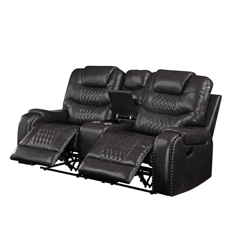 Braylon Motion Loveseat W/Console - 55411