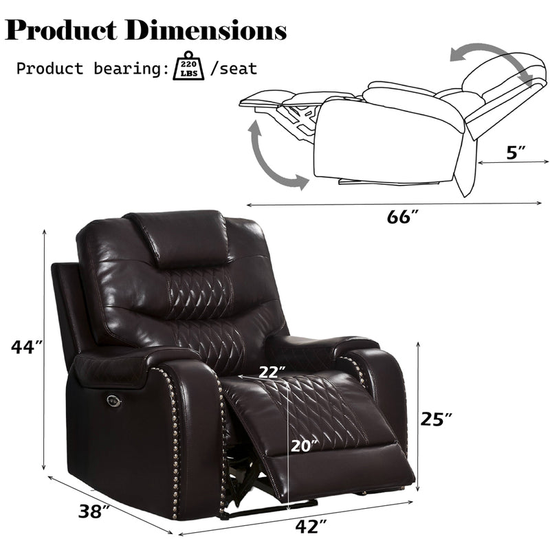 Braylon Power Motion Recliner - 55418