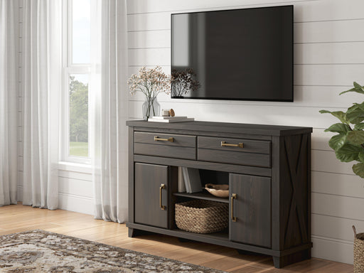 Brazen Valley Dark Brown 60" TV Stand - W2648-68