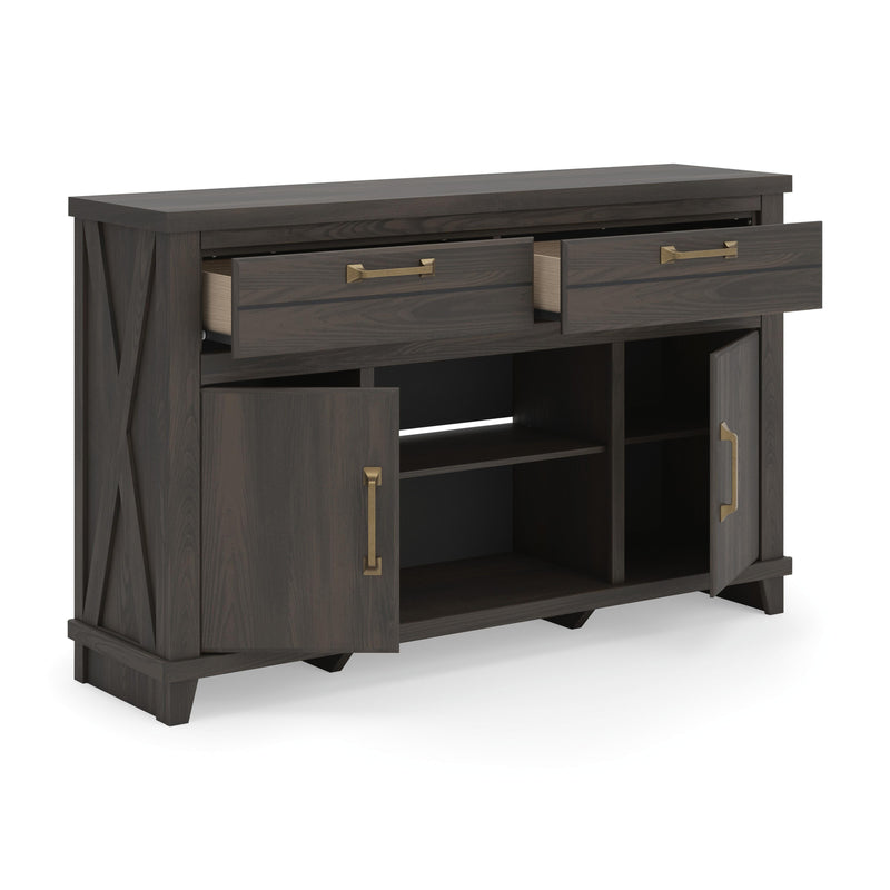 Brazen Valley Dark Brown 60" TV Stand - W2648-68