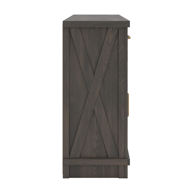 Brazen Valley Dark Brown 60" TV Stand - W2648-68
