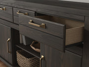Brazen Valley Dark Brown 71" TV Stand - W2648-268