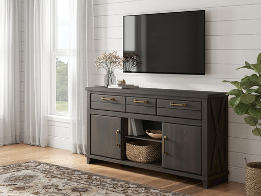 Brazen Valley Dark Brown 71" TV Stand - W2648-268
