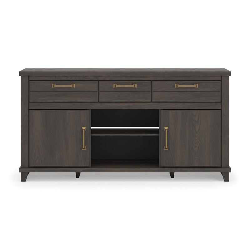 Brazen Valley Dark Brown 71" TV Stand - W2648-268