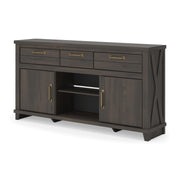 Brazen Valley Dark Brown 71" TV Stand - W2648-268