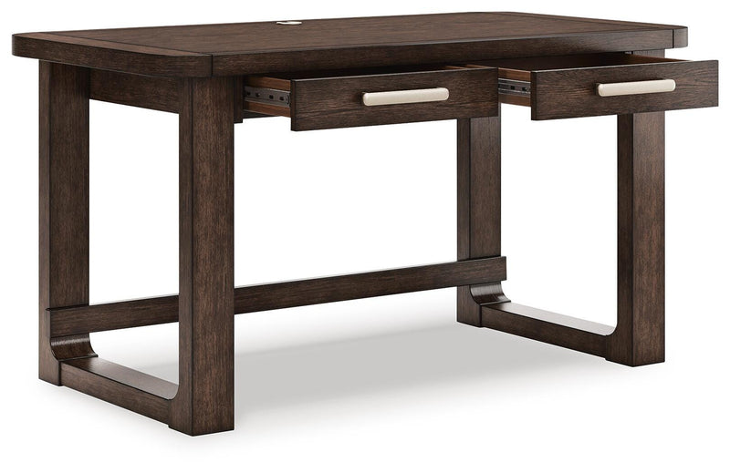 Breckington Dark Brown 56" Home Office Desk - H556-44