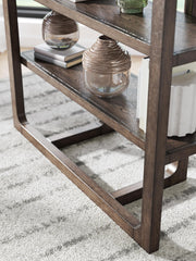 Breckington Dark Brown 76" Bookcase - H556-70