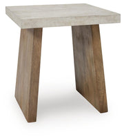 Brendalhouse Coffee Table with 2 End Tables in Light Brown - PKG022051