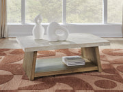 Brendalhouse Light Brown Coffee Table - T642-1