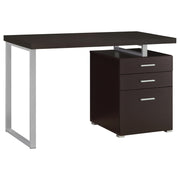 Brennan 47-inch 3-drawer Office Computer Desk Cappuccino - 800519