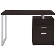 Brennan 47-inch 3-drawer Office Computer Desk Cappuccino - 800519