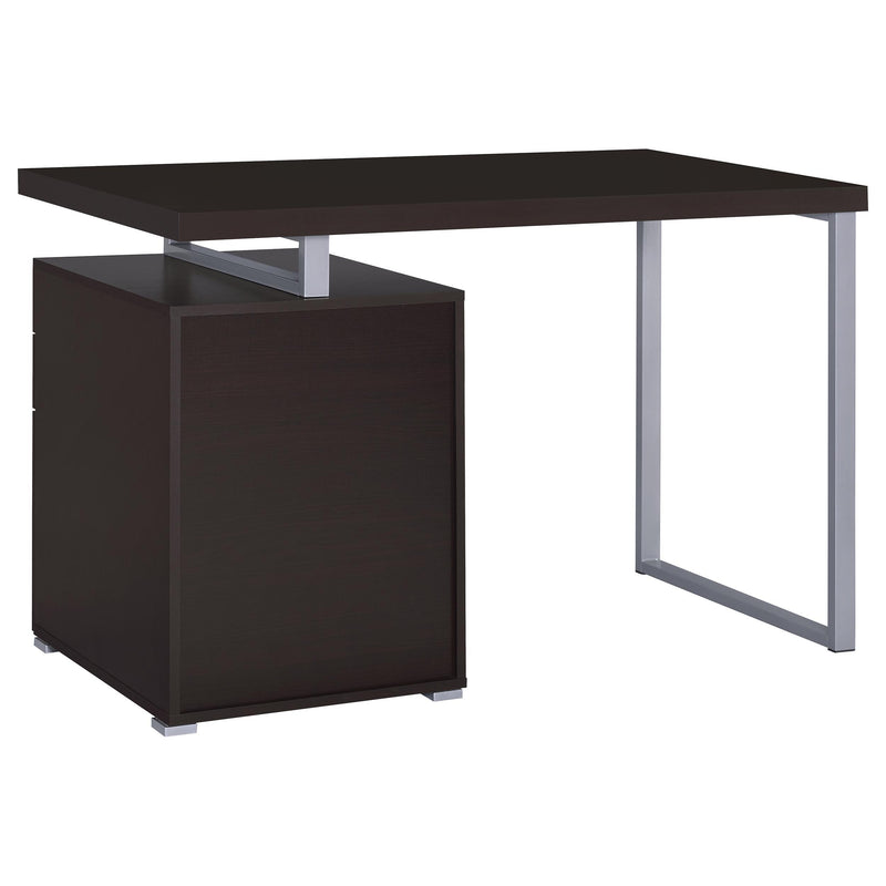 Brennan 47-inch 3-drawer Office Computer Desk Cappuccino - 800519