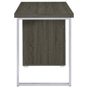 Brennan 47-inch 3-drawer Office Computer Desk Weathered Grey - 800520