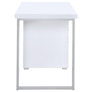 Brennan 47-inch 3-drawer Office Computer Desk White - 800325
