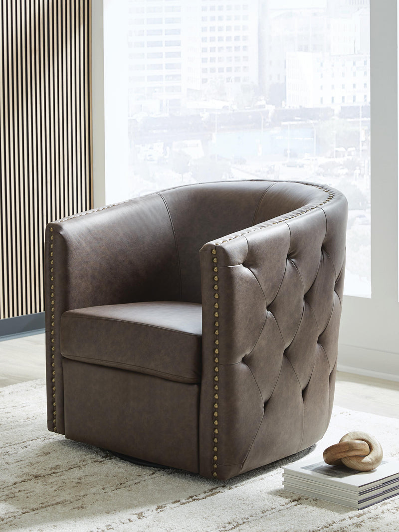 Brentlow Granite Swivel Accent Chair - A3000741