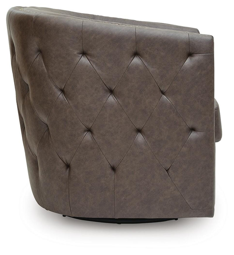 Brentlow Granite Swivel Accent Chair - A3000741