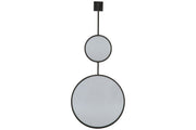 Brewer Black Accent Mirror - Gate FurnitureOther Products
