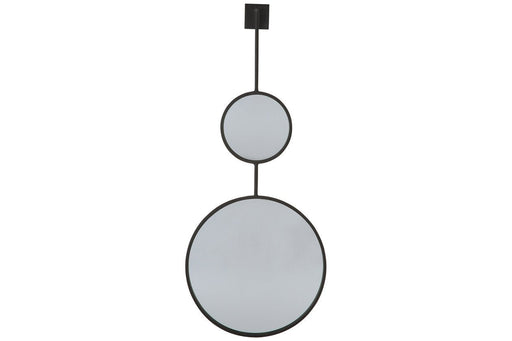 Brewer Black Accent Mirror - Gate FurnitureOther Products