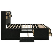 Briana 4-piece Eastern King Bedroom Set Black - 202701KE-S4