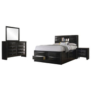 Briana 4-piece Queen Bedroom Set Black - 202701Q-S4