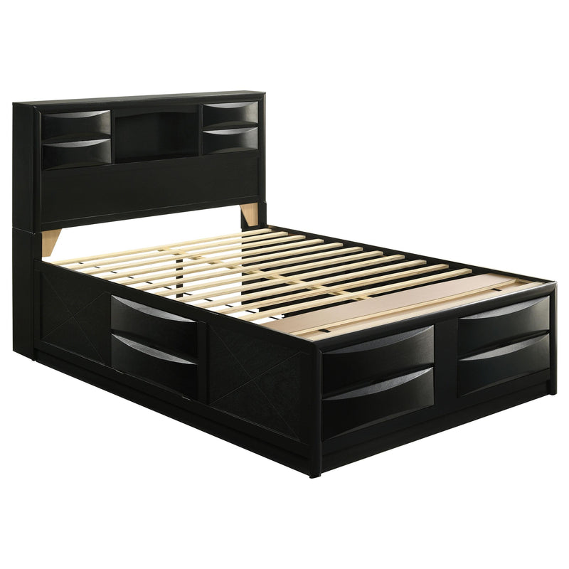Briana 4-piece Queen Bedroom Set Black - 202701Q-S4