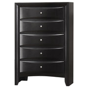 Briana 5-piece California King Bedroom Set Black - 202701KW-S5