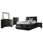 Briana 5-piece Queen Bedroom Set Black - 202701Q-S5