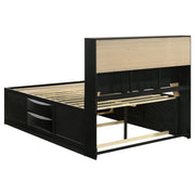 Briana 5-piece Queen Bedroom Set Black - 202701Q-S5