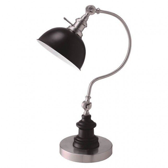 Briar Stain Nickel Table Lamp - L731180SV-T