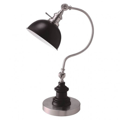 Briar Stain Nickel Table Lamp - L731180SV-T