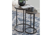 Briarsboro Black/Gray Accent Table (Set of 2) - Gate FurnitureTable