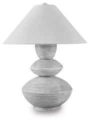 Brickdon Distressed White Table Lamp - L235874