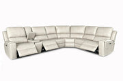 Brickston 4-piece Triple Power Reclining Sectional Sofa Mushroom - 600570PPP-SET