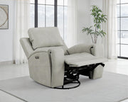 Brickston Triple Power Swivel Glider Recliner Grey - 603436PPP