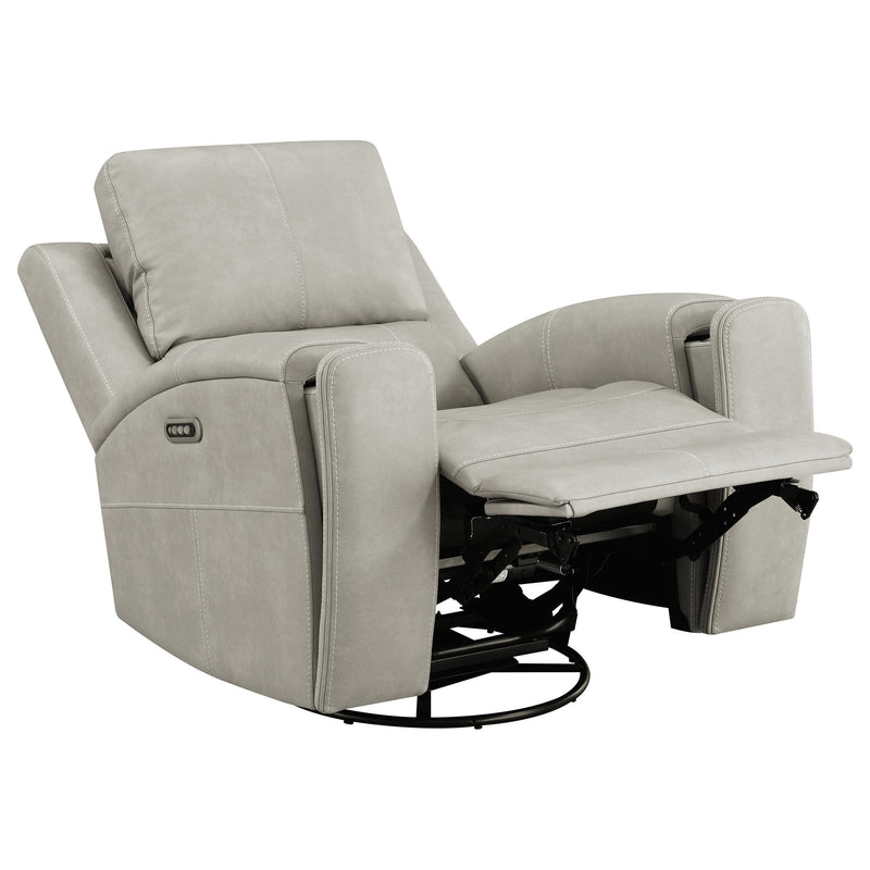 Brickston Triple Power Swivel Glider Recliner Grey - 603436PPP