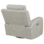 Brickston Triple Power Swivel Glider Recliner Grey - 603436PPP