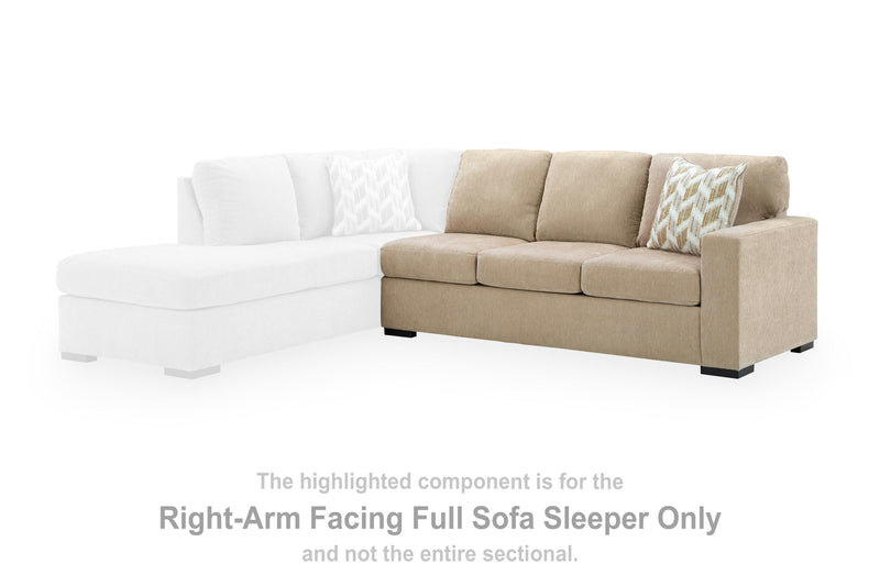Bridgepoint Almond Right-Arm Facing Full Sofa Sleeper - PC6950783