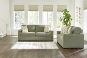 Bridgepoint Sofa and Loveseat in Moss - PKG027252