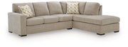 Bridgepoint Stone 2-Piece Sleeper Sectional with Chaise - PC69506S5